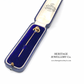 Antique Sapphire & Pearl Pin with Antique Box