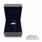 Pink Sapphire & Diamond Ring
