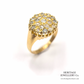 Antique Diamond Cluster Ring (c. 1.0ct; 18ct gold)