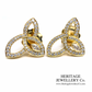 Harry Winston Lily Cluster Diamond Earrings