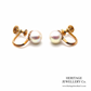 Vintage Pearl Earrings (14ct gold)