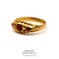 Antique Ruby and Diamond Ring (c.1912)
