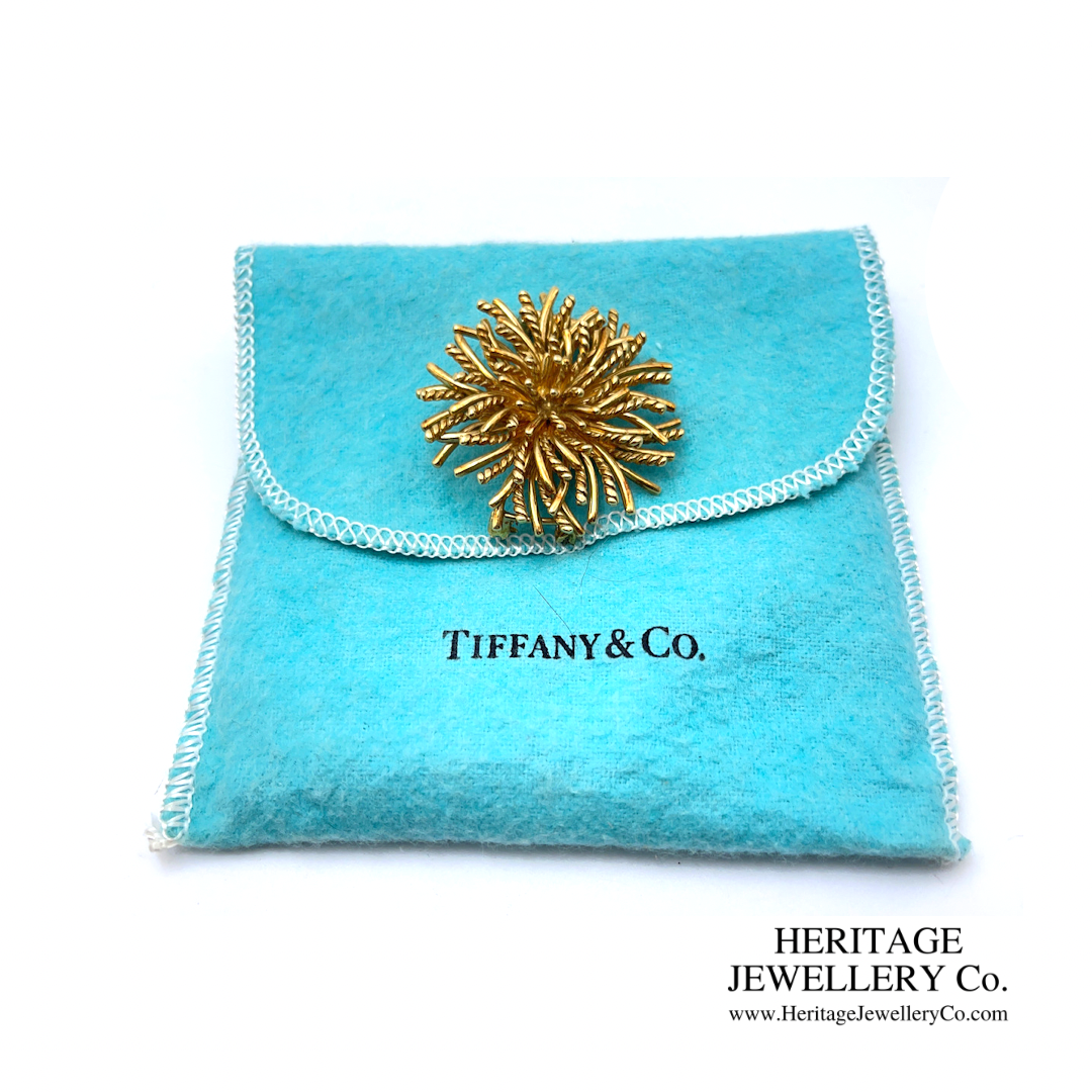 Vintage Tiffany Sea Anemone Brooch