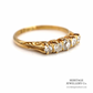 Antique Gold 5-Stone Diamond Ring (c. 0.47ct)