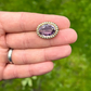 Victorian Amethyst and Pearl Brooch