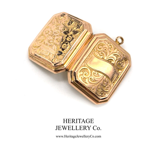 Antique Victorian Rose Gold Locket