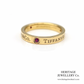 Tiffany Ruby Band Ring (18ct gold)