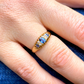 Edwardian Sapphire & Diamond Ring (c.1905)
