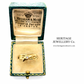 Antique Snake Ring with Old Cut Diamond