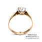 Old Mine Cut Diamond Ring