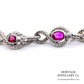 Vintage Ruby and Diamond Bracelet (18ct white gold)