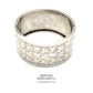 Antique Victorian Silver Bangle Bracelet (c. 1883)