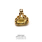 Antique Citrine-set Fob Seal Pendant