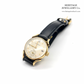 Vintage Gold Longines Watch with Leather Strap (9ct gold)