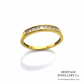 Vintage Diamond Half Eternity Band