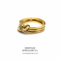Antique Snake Ring with Old Cut Diamond