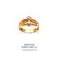 Vintage Double Diamond Ring