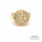 Antique Diamond Cluster Ring (c. 1.0ct; 18ct gold)