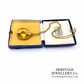 Important French Citrine Pendant with Chain (18ct gold)