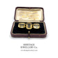 Antique Gold and 3-stone Citrine Brooch
