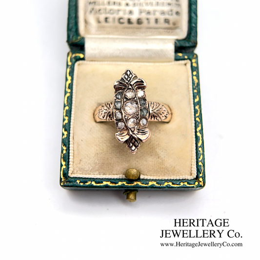 Georgian Rose Diamond Ring