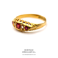 Antique Ruby and Diamond Ring (c.1912)