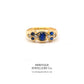 Antique Sapphire and Diamond Ring (c. 1913; 18ct Gold)