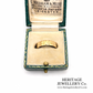 Vintage Engraved 22ct Gold Band