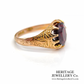Antique Garnet Single Stone Ring