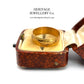 Antique Rose Gold Engraved Wide Band (22ct Gold; c. 1916)