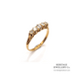Antique Gold 5-Stone Diamond Ring (c. 0.47ct)