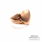 Antique Rose Gold Shield Signet Ring