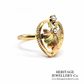 Art Nouveau Gold & Pearl Ring