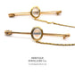 Antique Moonstone Twin Brooches (boxed)