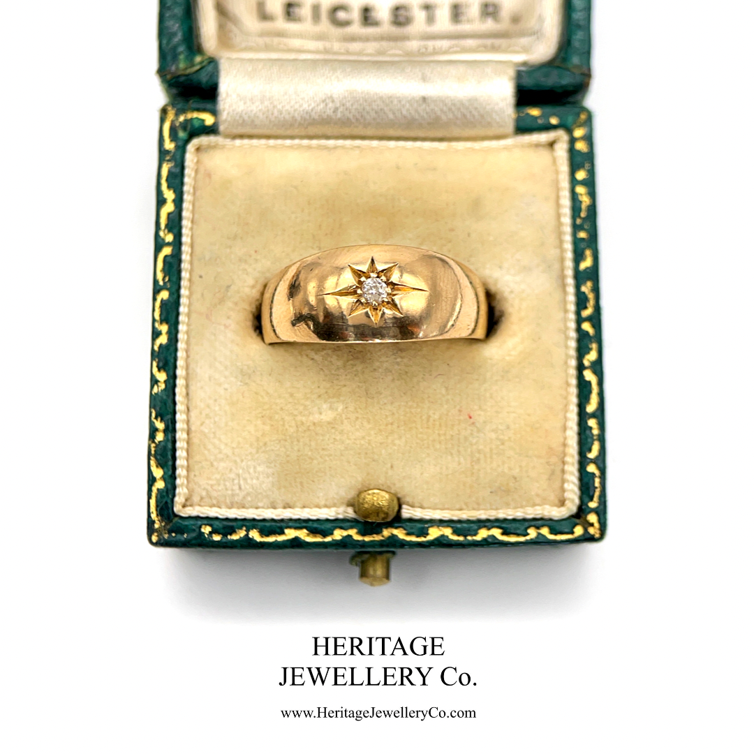 Victorian Diamond Gypsy Ring (c.1887)
