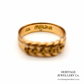 Edwardian Gold Keeper Ring (18ct; c.1902)
