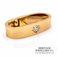 Antique Diamond Scarf Clip (15ct gold)