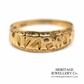 Gold Mizpah Ring (9ct gold)