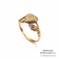 RESERVED - Victorian Gold Claddagh Ring