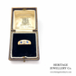 Victorian Sapphire and Diamond Gypsy Ring (15ct; c.1894)