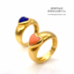 VCA Lapis Lazuli Heart Ring