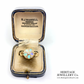Antique Opal and Diamond Cluster Ring