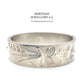 Antique Victorian Silver Bangle Bracelet (c. 1886)