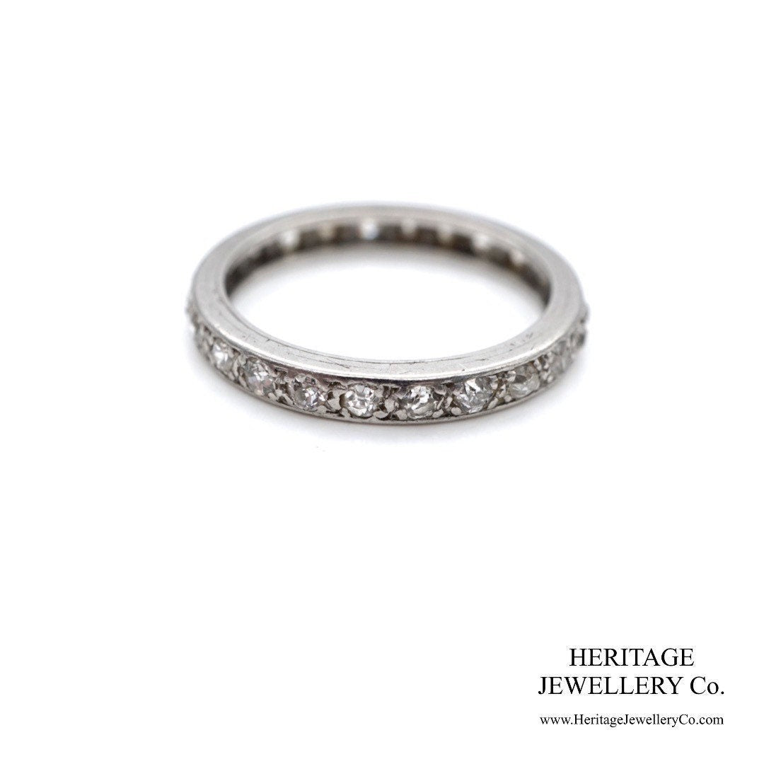 Diamond Eternity Band Ring (Platinum; c. 0.75ct)