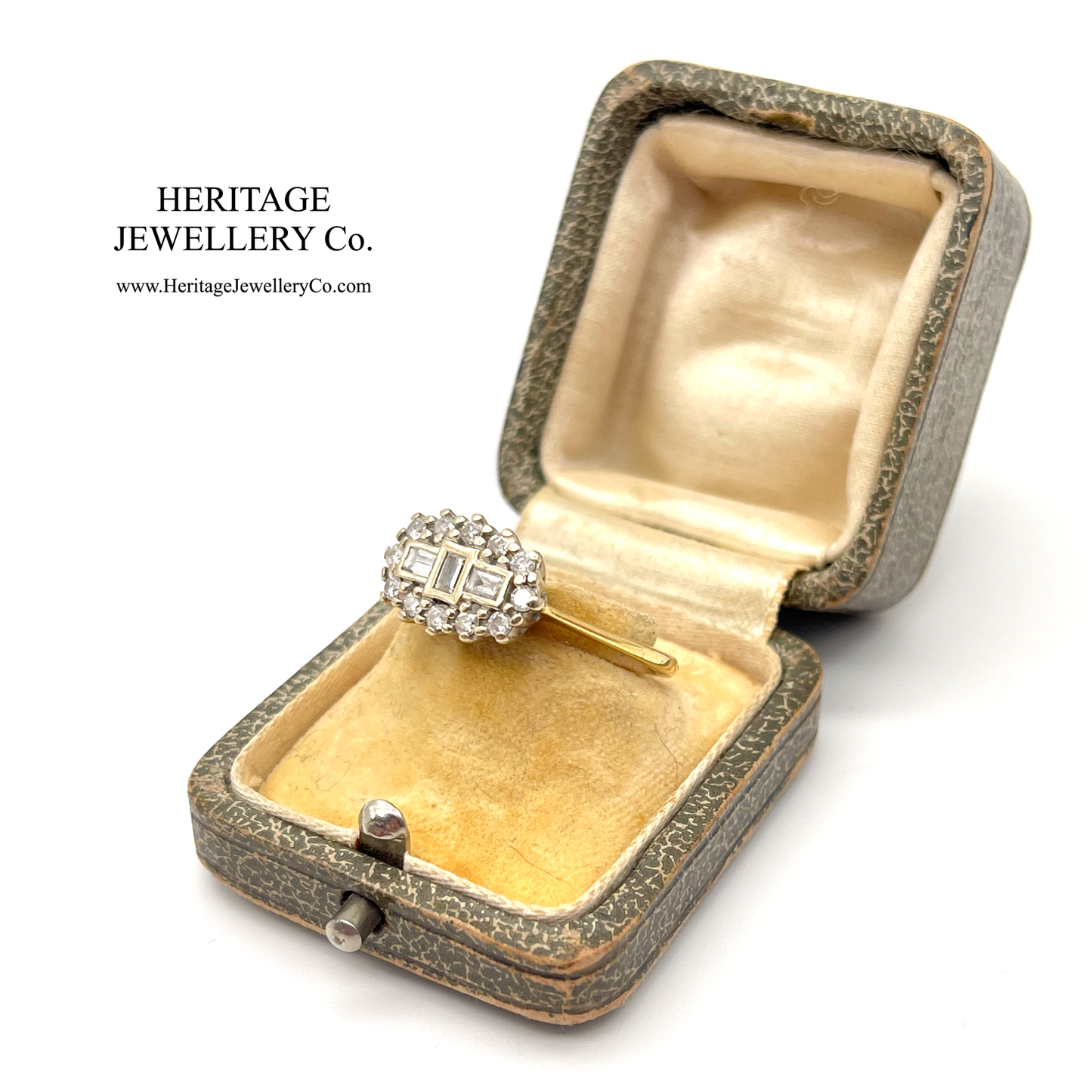 Vintage Diamond Cluster Ring (c. 0.50ct)