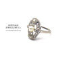 Art Deco Diamond and Pearl Ring