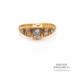Antique Gold 7-Stone Diamond Ring (c.0.20ct)