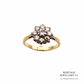 Antique Diamond Cluster Ring (0.50ct; 18ct gold)