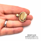 Antique Triple Spinning Fob (9ct gold)