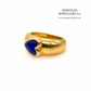 VCA Lapis Lazuli Heart Ring